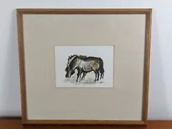 Buy After Sir Kyffin Williams Watercolour Study Of Horses  • 50£